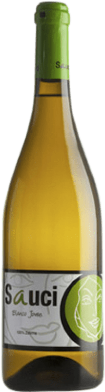 5,95 € Envio grátis | Vinho branco Sauci Blanco Jovem D.O. Condado de Huelva Andaluzia Espanha Garrafa 75 cl