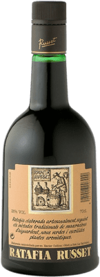 8,95 € Envío gratis | Licores Ratafia Russet Cataluña España Botellín Tercio 35 cl