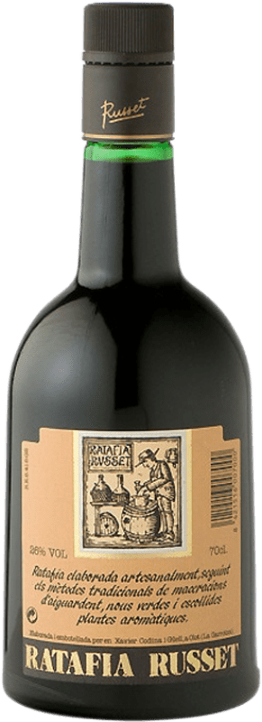 8,95 € Free Shipping | Spirits Ratafia Russet Catalonia Spain One-Third Bottle 35 cl