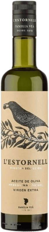 13,95 € Envio grátis | Azeite de Oliva L'Estornell AOVE Virgem Extra Catalunha Espanha Picual, Arbequina Garrafa Medium 50 cl