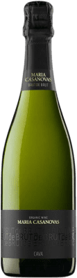 5,95 € Envoi gratuit | Blanc mousseux Maria Casanovas Brut Nature D.O. Cava Catalogne Espagne Pinot Noir, Macabeo, Xarel·lo, Chardonnay, Parellada Demi- Bouteille 37 cl