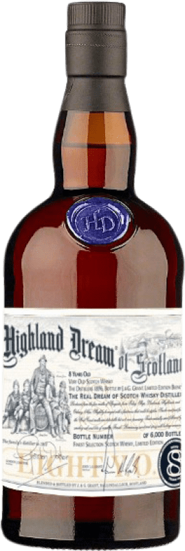 46,95 € Free Shipping | Whisky Single Malt Glenfarclas Highland Dream Scotland United Kingdom 8 Years Bottle 70 cl