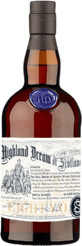47,95 € Kostenloser Versand | Single Malt Whisky Glenfarclas Highland Dream Hochland Großbritannien 8 Jahre 70 cl