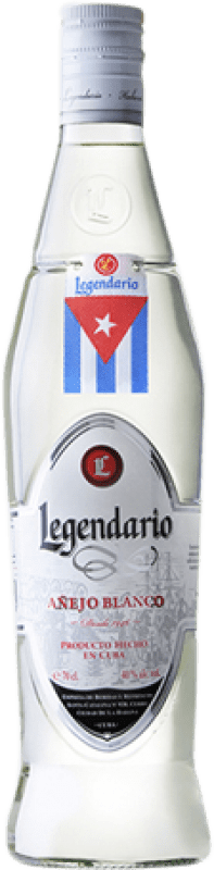 15,95 € Envío gratis | Ron Legendario Añejo Blanco Cuba Botella 70 cl