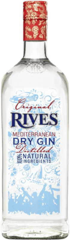 17,95 € Envío gratis | Ginebra Rives España Botella 1 L