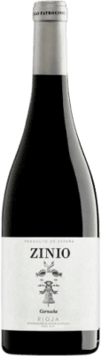 8,95 € Spedizione Gratuita | Vino rosso Patrocinio Zinio D.O.Ca. Rioja La Rioja Spagna Grenache Bottiglia 75 cl