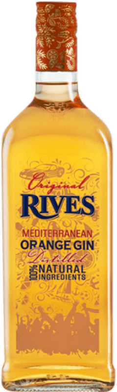 21,95 € Envio grátis | Genever Gin Rives Natural Espanha 70 cl Orange — Laranja