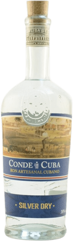 13,95 € Бесплатная доставка | Ром Conde de Cuba Silver Куба бутылка 70 cl