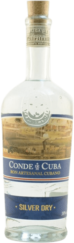 12,95 € Kostenloser Versand | Rum Conde de Cuba Silver Kuba Flasche 70 cl