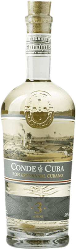 19,95 € Free Shipping | Rum Conde de Cuba Cuba 3 Years 70 cl