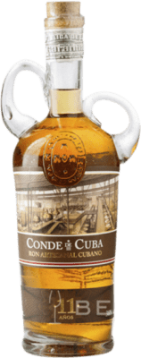 52,95 € Free Shipping | Rum Conde de Cuba Cuba 11 Years Bottle 70 cl