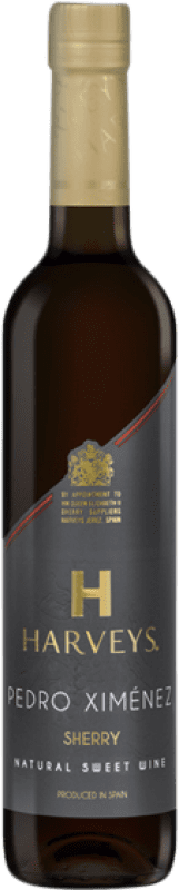18,95 € Envio grátis | Vinho fortificado Harvey's D.O. Jerez-Xérès-Sherry Andaluzia Espanha Pedro Ximénez Garrafa Medium 50 cl