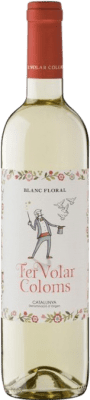 8,95 € Free Shipping | White wine Segura Viudas Fer Volar Coloms Blanco D.O. Catalunya Catalonia Spain Muscat of Alexandria, Sauvignon White, Gewürztraminer Bottle 75 cl