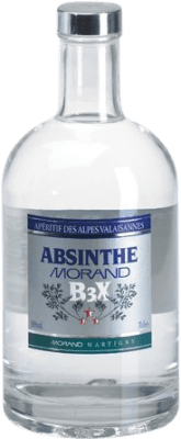 76,95 € Envío gratis | Absenta Morand B3x Suiza Botella 70 cl