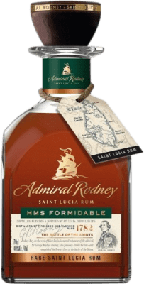 105,95 € 免费送货 | 朗姆酒 Admiral Rodney Formidable Rare 圣卢西亚 瓶子 70 cl