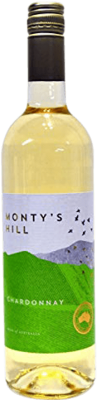 3,95 € Free Shipping | White Wine UCSA Monty's Hill Young Australia Chardonnay 75 cl