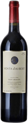 17,95 € Envío gratis | Vino Tinto Venta d'Aubert I.G.P. Vino de la Tierra Bajo Aragón Aragón España Merlot 75 cl