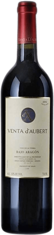 17,95 € Spedizione Gratuita | Vino Rosso Venta d'Aubert I.G.P. Vino de la Tierra Bajo Aragón Aragona Spagna Merlot 75 cl