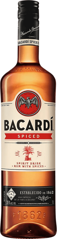 18,95 € Free Shipping | Rum Bacardí Spiced Bahamas Bottle 70 cl