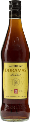 10,95 € 送料無料 | ラム Arehucas Doramas Ron Miel カナリア諸島 スペイン ボトル 70 cl