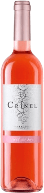 6,95 € 免费送货 | 桃红葡萄酒 Padró Crinel D.O. Tarragona 加泰罗尼亚 西班牙 Tempranillo, Merlot 瓶子 75 cl