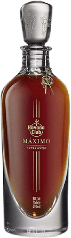 2 443,95 € 免费送货 | 朗姆酒 Havana Club Máximo Extra Añejo 古巴 瓶子 Medium 50 cl