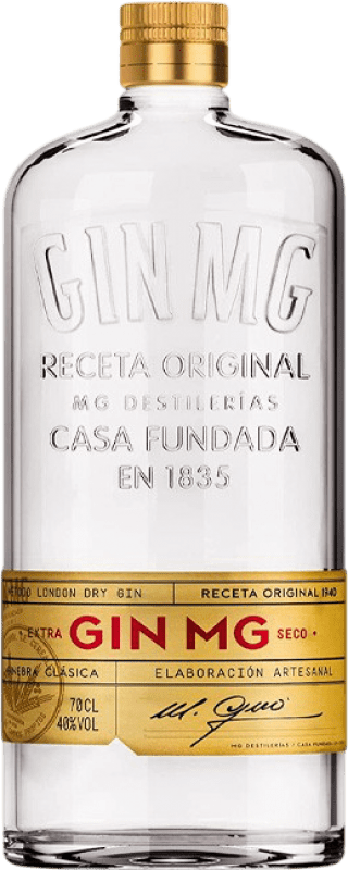 16,95 € Envio grátis | Gin MG Dry Gin Seco Catalunha Espanha Garrafa 70 cl