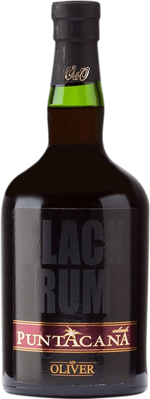 34,95 € 免费送货 | 朗姆酒 Puntacana Black 多明尼加共和国 瓶子 70 cl