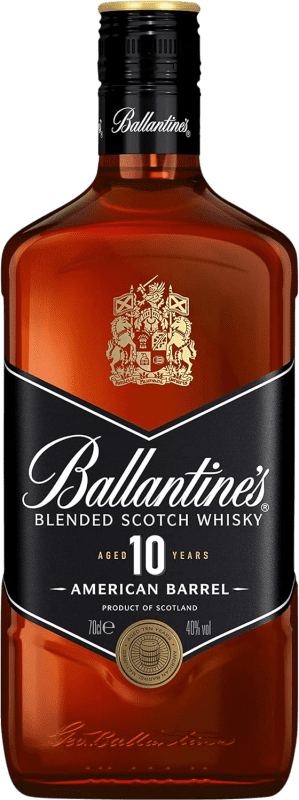 25,95 € Envoi gratuit | Whisky Blend Ballantine's Réserve Ecosse Royaume-Uni 10 Ans Bouteille 70 cl
