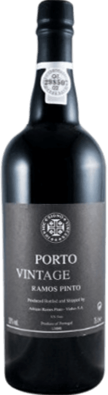104,95 € Бесплатная доставка | Сладкое вино Ramos Pinto Vintage Port 1997 Португалия Touriga Nacional, Tinta Roriz, Tinta Barroca бутылка 75 cl