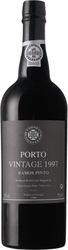 123,95 € Free Shipping | Sweet wine Ramos Pinto Vintage 1997 I.G. Porto Portugal Touriga Nacional, Tinta Roriz, Tinta Barroca Bottle 75 cl