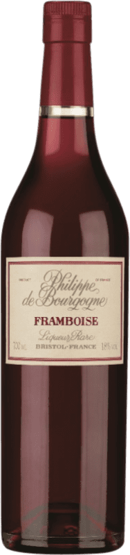 32,95 € Envio grátis | Licor Creme Ladoucette Crème de Framboise Philippe de Bourgogne França Garrafa 70 cl