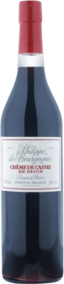36,95 € Spedizione Gratuita | Crema di Liquore Ladoucette Crème de Cassis Philippe de Bourgogne Francia Bottiglia 70 cl