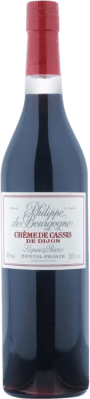 36,95 € Envío gratis | Crema de Licor Ladoucette Crème de Cassis Philippe de Bourgogne Francia Botella 70 cl