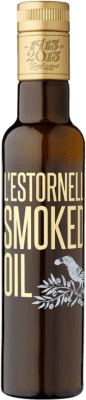 16,95 € Spedizione Gratuita | Olio d'Oliva L'Estornell Catalogna Spagna Arbequina Bottiglietta 25 cl Smoky — Affumicato