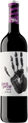 11,95 € Envío gratis | Vino tinto Paco García Seis Roble D.O.Ca. Rioja La Rioja España Botella 75 cl