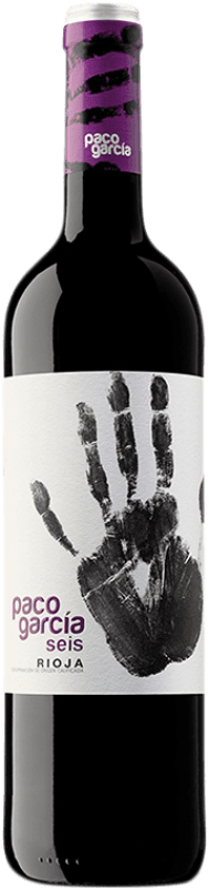 9,95 € Envoi gratuit | Vin Rouge Paco García Seis Chêne D.O.Ca. Rioja La Rioja Espagne 75 cl