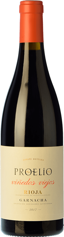 10,95 € Бесплатная доставка | Красное вино Proelio Viñedos Viejos старения D.O.Ca. Rioja Ла-Риоха Испания Grenache бутылка 75 cl