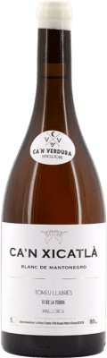 46,95 € Free Shipping | White wine Ca'n Verdura Can Xicatlá Blanc Aged I.G.P. Vi de la Terra de Mallorca Majorca Spain Mantonegro Bottle 75 cl