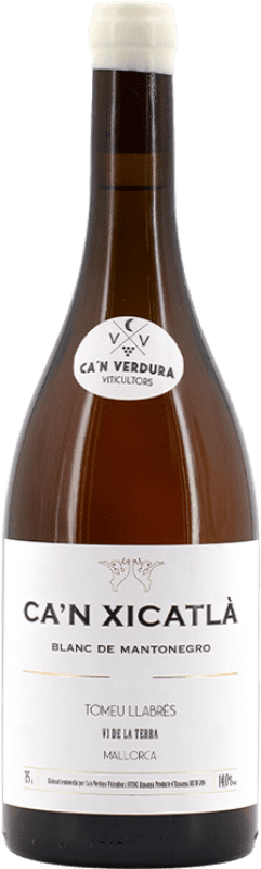 46,95 € Envoi gratuit | Vin blanc Ca'n Verdura Can Xicatlá Blanc Crianza I.G.P. Vi de la Terra de Mallorca Majorque Espagne Mantonegro Bouteille 75 cl