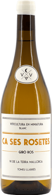 19,95 € Free Shipping | White Wine Ca'n Verdura Ca Ses Rosetes Crianza — Aged I.G.P. Vi de la Terra de Mallorca Majorca Spain Giró 75 cl