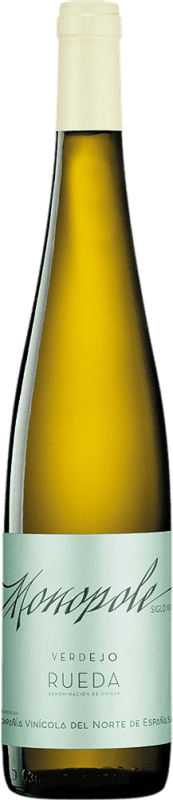 8,95 € 免费送货 | 白葡萄酒 Norte de España - CVNE S. XXI Monopole D.O. Rueda 卡斯蒂利亚莱昂 西班牙 Verdejo — 维德霍 75 cl
