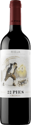 15,95 € 送料無料 | 赤ワイン Locos por el Vino 22 Pies 高齢者 D.O.Ca. Rioja ラ・リオハ スペイン Tempranillo マグナムボトル 1,5 L