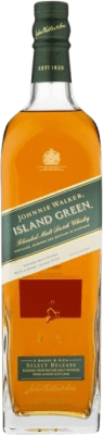 69,95 € Envío gratis | Whisky Blended Johnnie Walker Island Green Escocia Reino Unido Botella 1 L