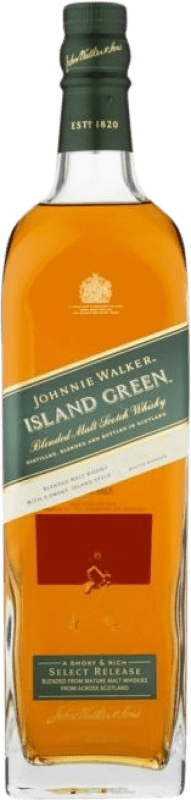 69,95 € 送料無料 | ブレンデッドウイスキー Johnnie Walker Green Label Island スコットランド イギリス 1 L