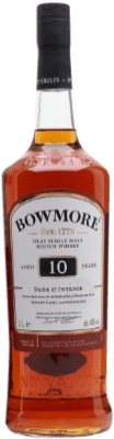 62,95 € Envío gratis | Whisky Single Malt Morrison's Bowmore Dark & Intense Escocia Reino Unido 10 Años Botella 1 L