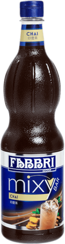 25,95 € Envio grátis | Schnapp Fabbri Sirope Chai Itália Garrafa 1 L Sem Álcool