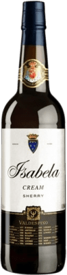 17,95 € Kostenloser Versand | Likörwein Valdespino Isabela Cream — Sahne D.O. Jerez-Xérès-Sherry Spanien Palomino Fino, Pedro Ximénez 75 cl