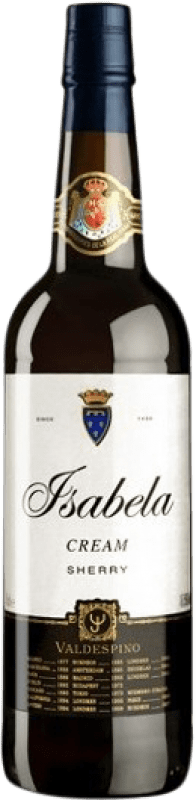 15,95 € Envío gratis | Vino Generoso Fortificado Valdespino Isabela Cream — Crema D.O. Jerez-Xérès-Sherry España Palomino Fino, Pedro Ximénez 75 cl