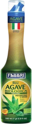26,95 € Free Shipping | Schnapp Fabbri Puré Agave Bio Italy Medium Bottle 50 cl Alcohol-Free